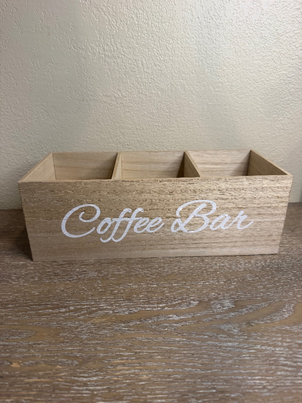 Target Bullseye Coffee Bar Wooden Storage Box